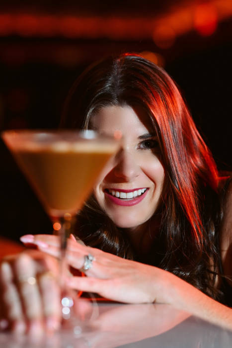 Drink at the bar at Ambrosia, Seaside, FL