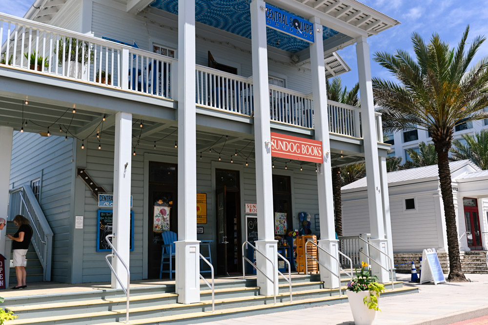 Seaside, Sundog Books. Sundog Books has been a family-owned, independent bookstore in the heart of Seaside, Florida, for over 30 years!