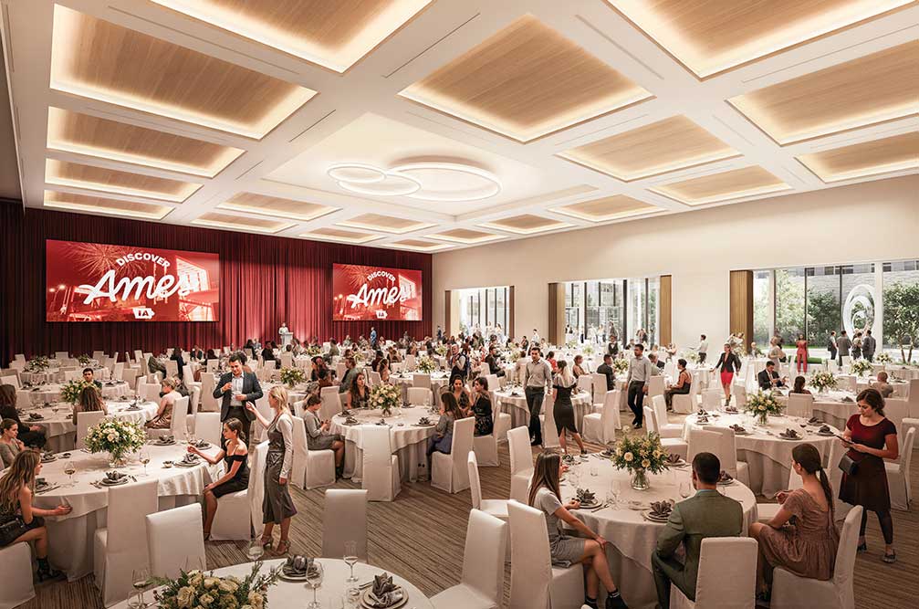 renderings of Ames Event Center