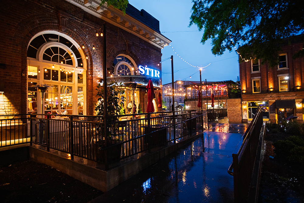 Stir restaurant at the Chattanooga Choo Choo hotel in downtown Chattanooga, TN.