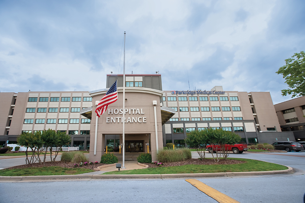 Parkridge Medical Center in Chattanooga, Tennessee.