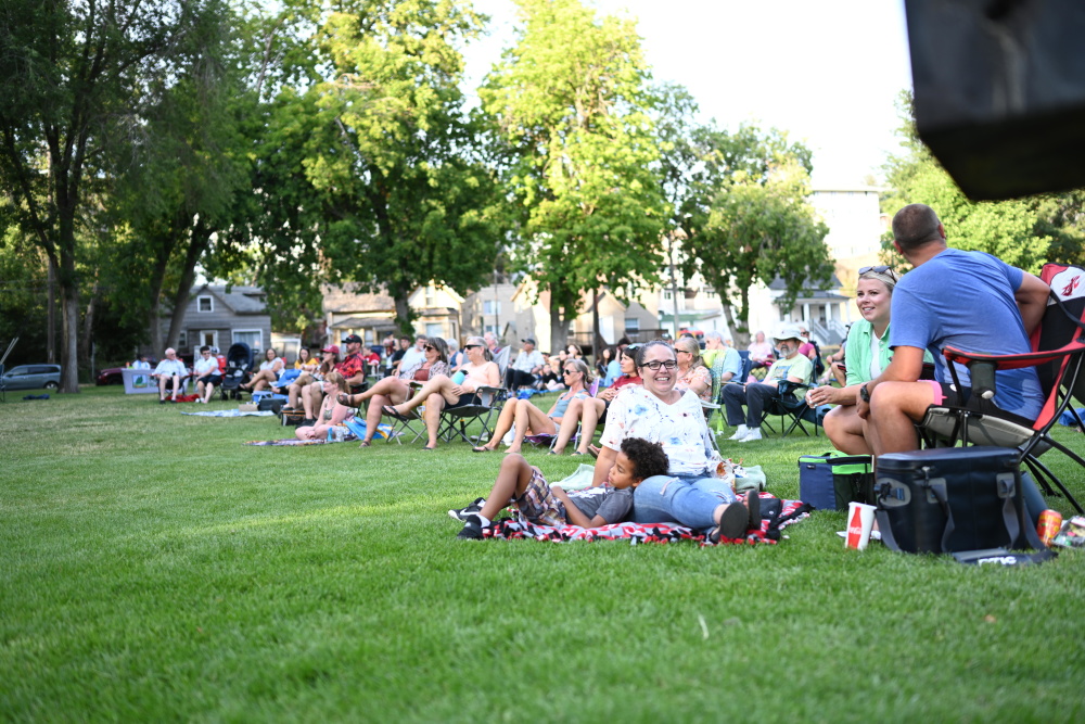 live music at Reaney Park in Pullman.