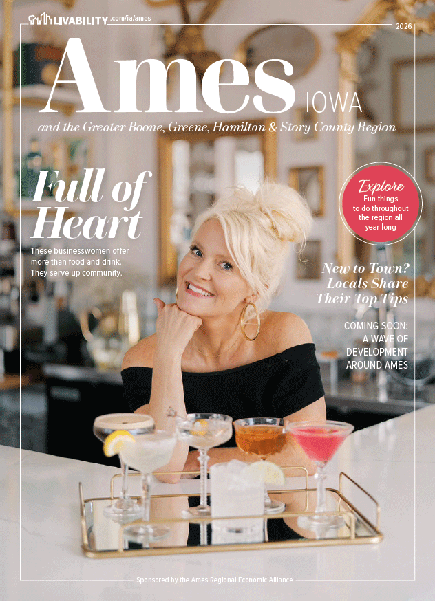 2026 Livability Ames, Iowa, magazine cover