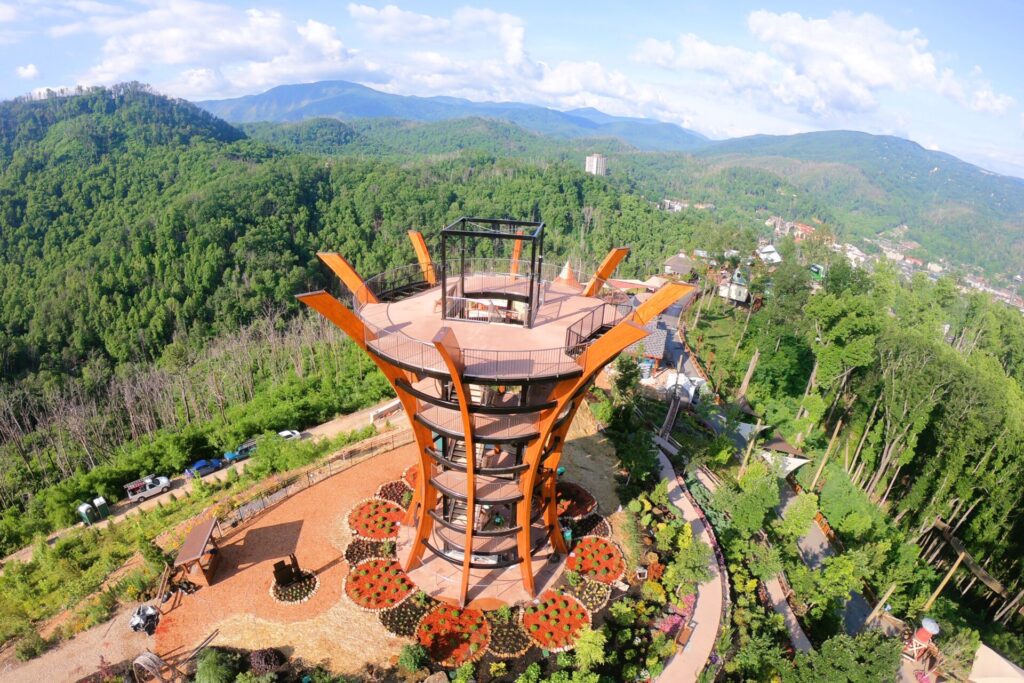 AnaVista Tower from Drone