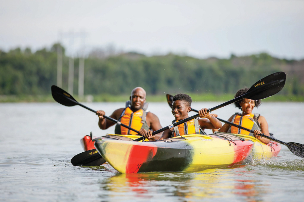 Family Kayaking