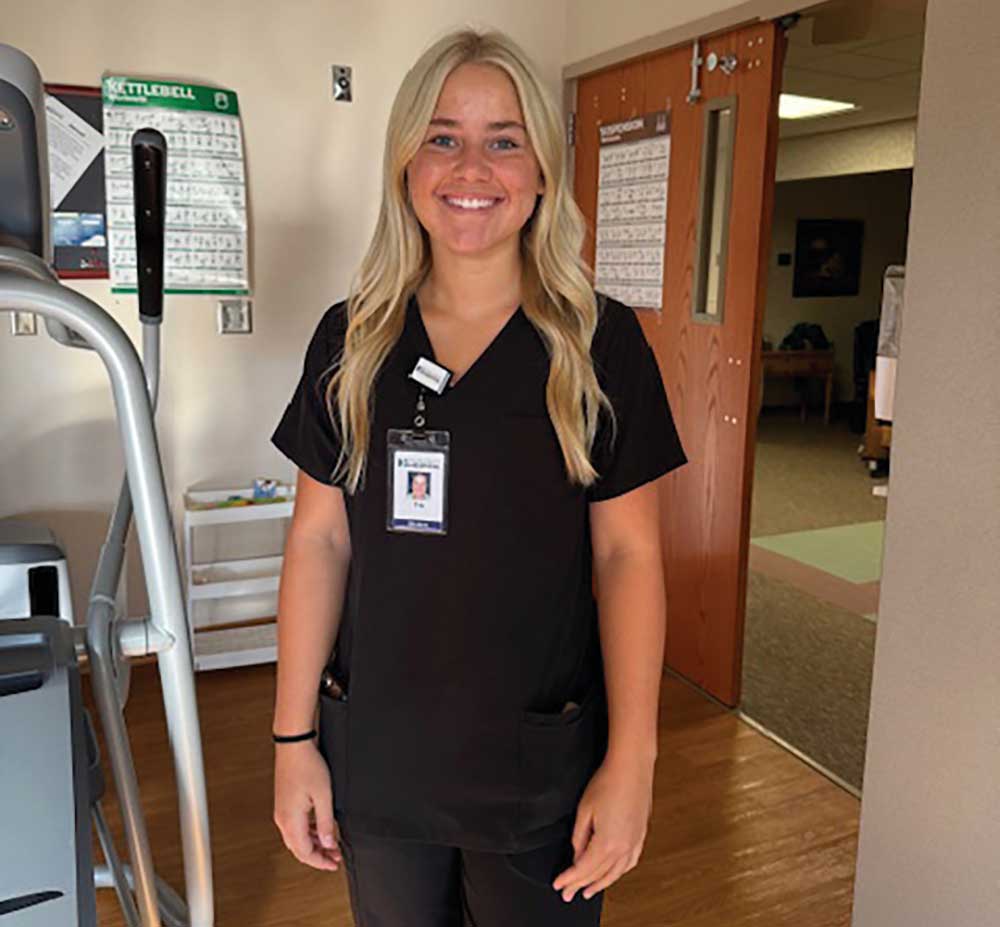Student nurse participates in Boone EDGE program at Boone High School