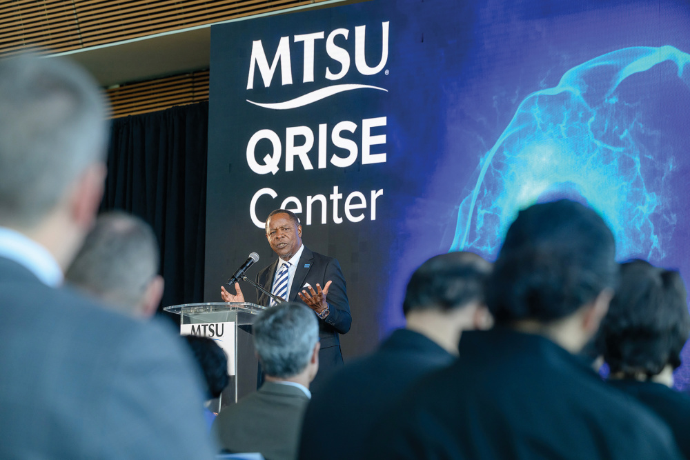 MTSU announces the launch of the QRISE Center.