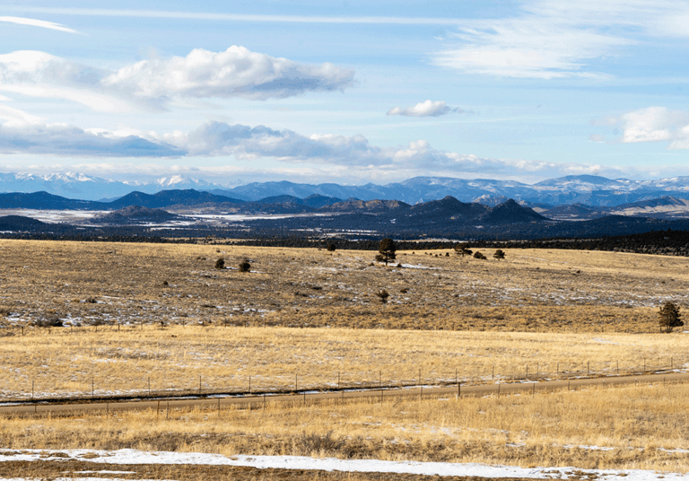 View from Frontier Pathways Scenic Byway