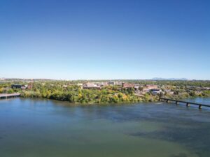 Missouri River Downtown Highwood Mountains