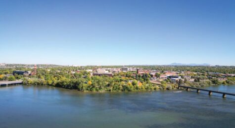 Missouri River Downtown Highwood Mountains