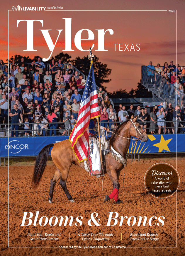 2026 Livability Tyler, Texas, magazine cover