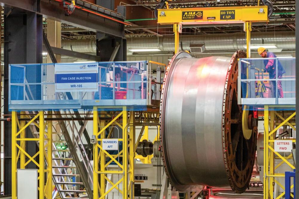 One of Albany International's manufacturing facilities.