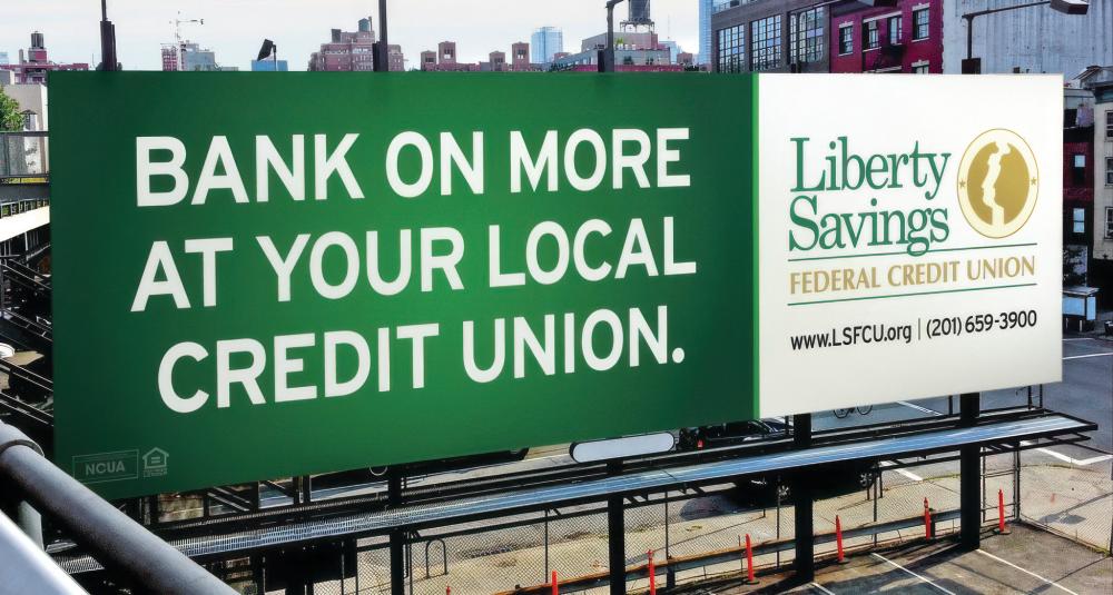 Liberty Savings billboard