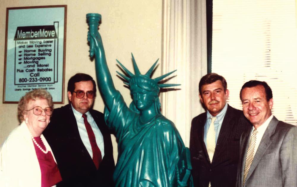 The founders of Liberty Savings