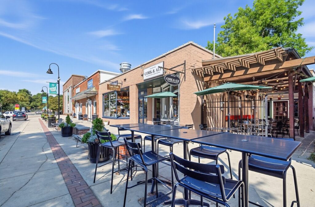 Cork & Ale in downtown Waxhaw