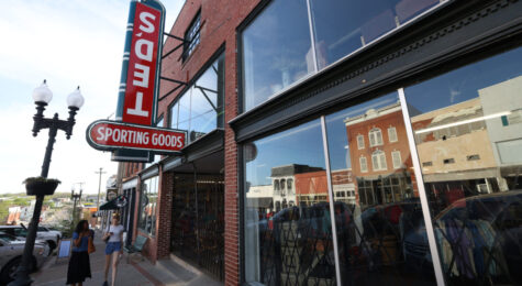 Ted's Sporting Goods in downtown Columbia, Tenessee.