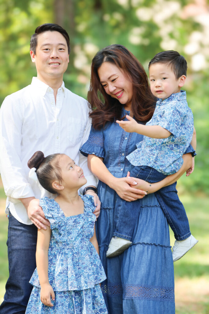 Dr. Esther Lee and family