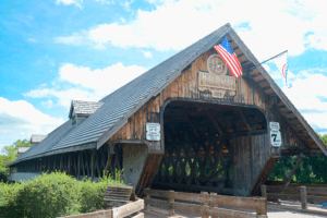 Covered bridge in Frankenmuth, MI