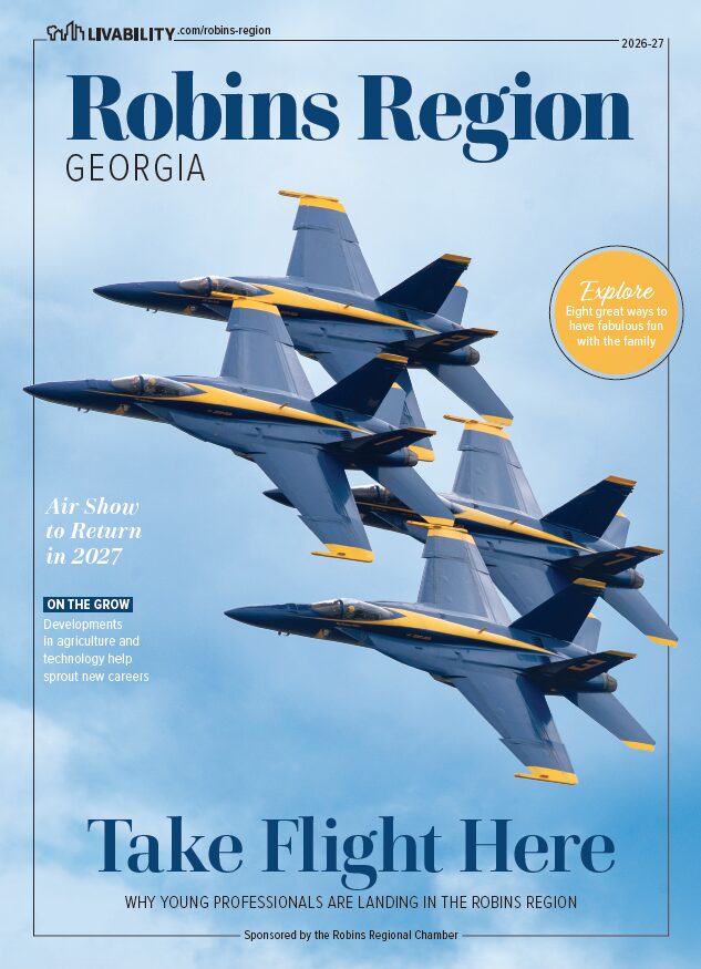 2026-27 Livability Robins Region, Georgia magazine cover