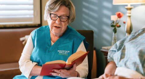 Volunteer with Mountain Valley hospice
