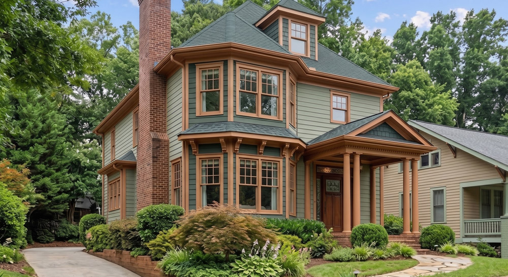 A home for sale in Dilworth, Charlotte, NC