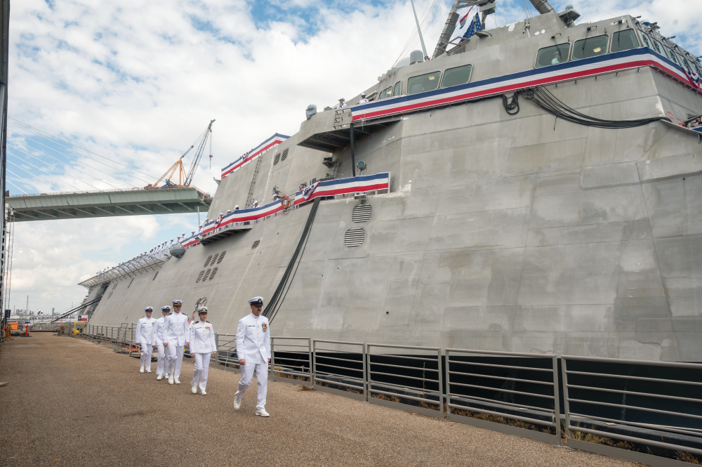The LCS-36 is the first U.S. Navy warship to honor the nearby city of Kingsville.