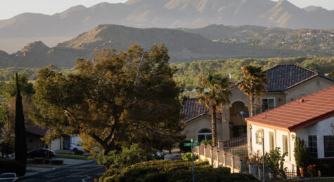 Many Victor Valley neighborhoods, like Spring Valley Lake in Victorville, come with a mountain view.