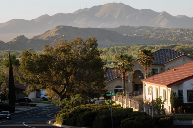 Many Victor Valley neighborhoods, like Spring Valley Lake in Victorville, come with a mountain view.