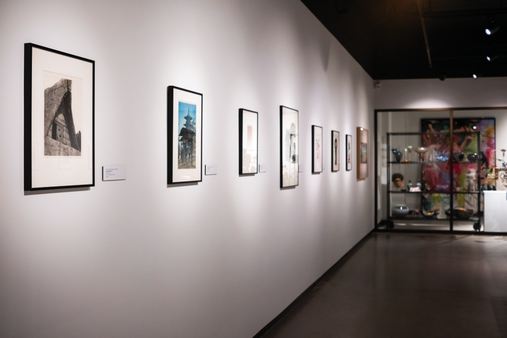 Muskegon Museum of Art, Print Gallery in basement of new expansion area - Frank E. & Flora M. Johnson Family Print Gallery
