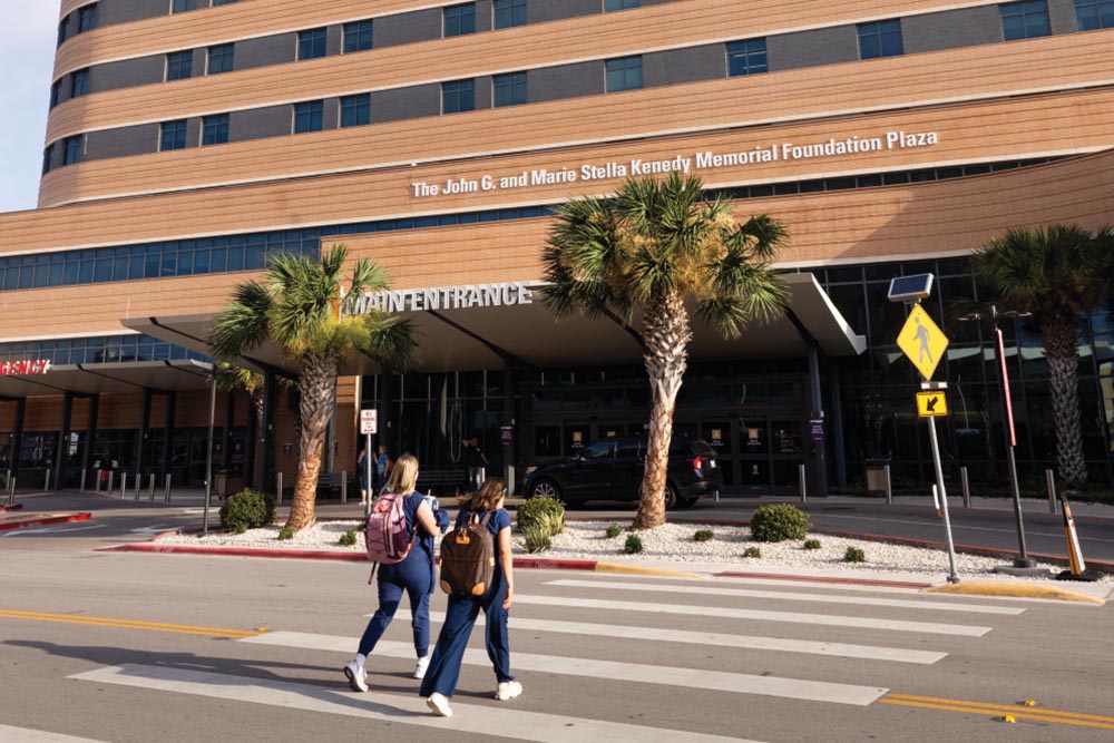 The CHRISTUS Spohn Hospital campus in Corpus Christi.