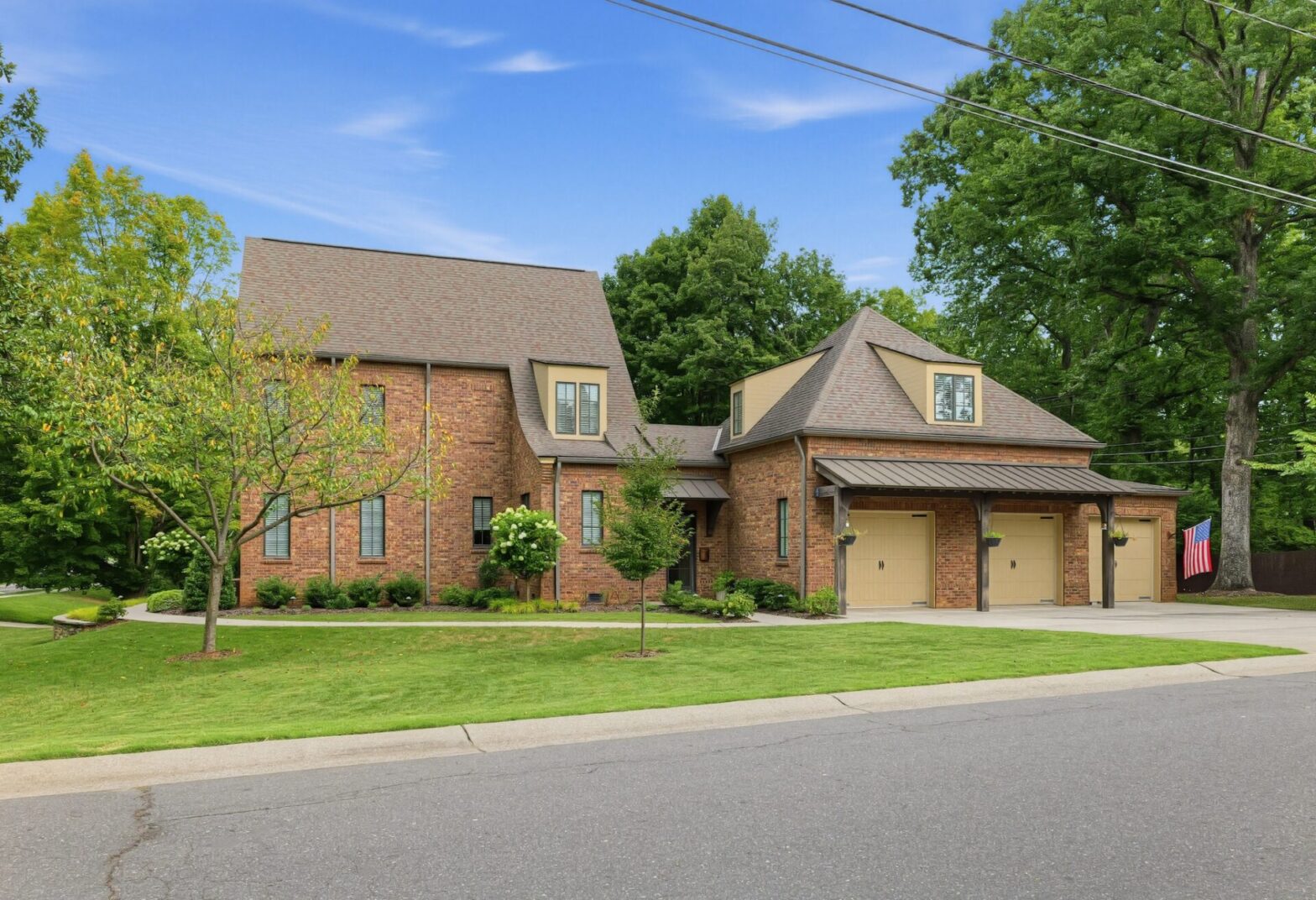 A typical home for sale in the Barclay Downs neighborhood