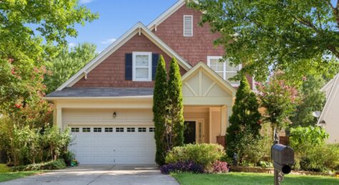 A typical home in Highland Creek neighborhood of Concord