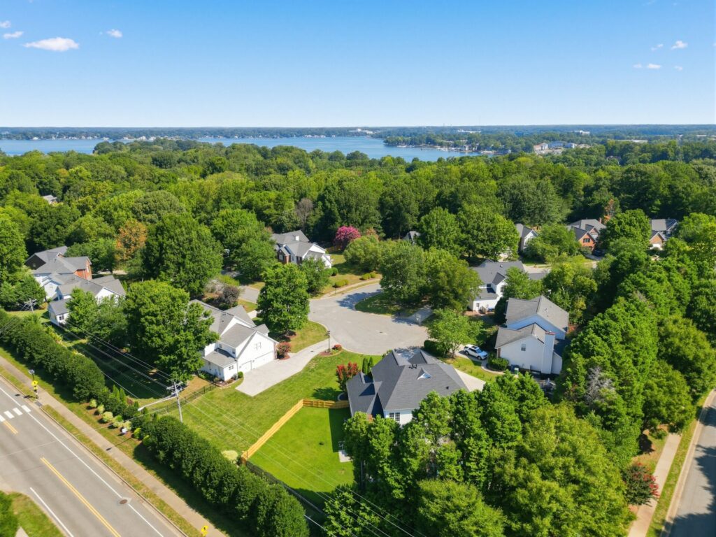 Aerial view of Crown Harbor