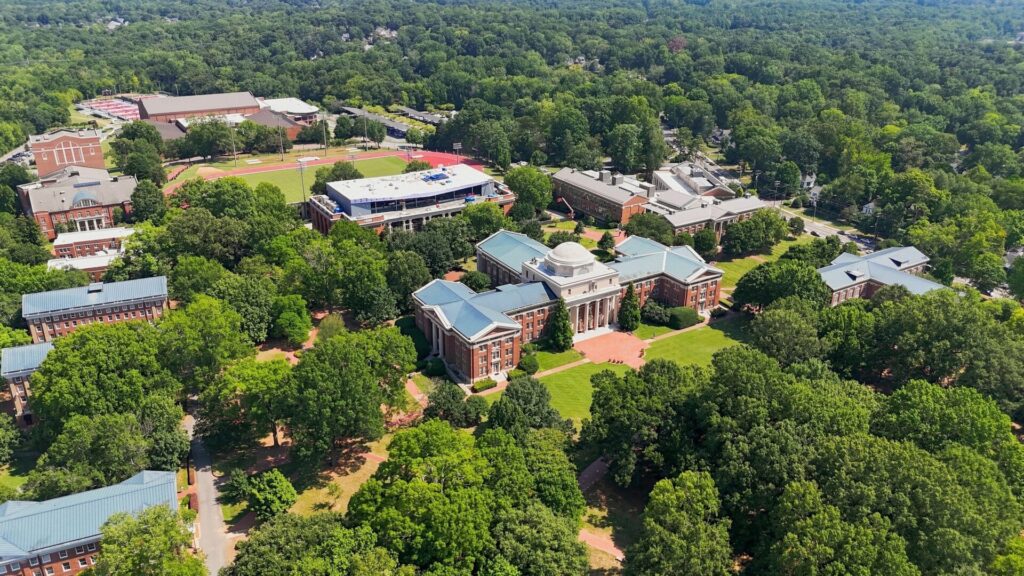 Davidson College in Davidson, NC.