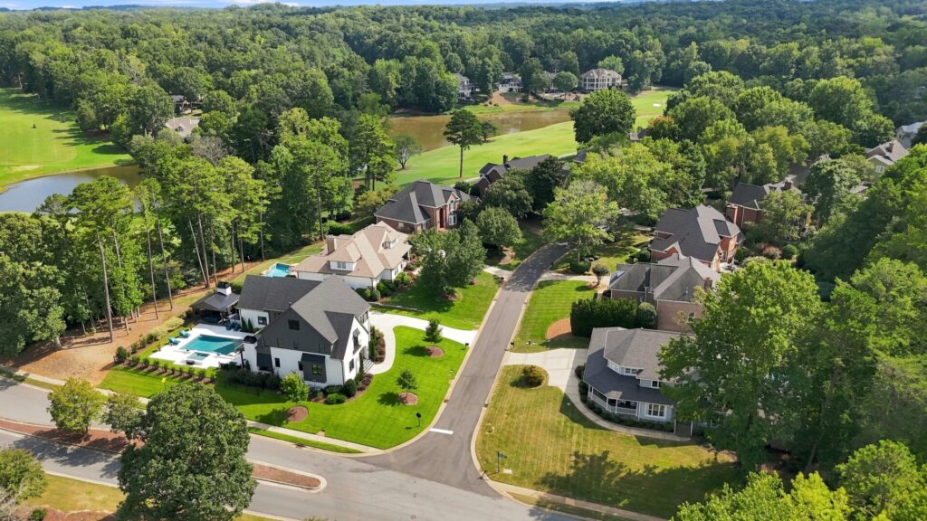 The River Run neighborhood in Davidson, NC.