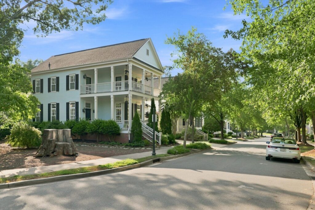 St. Albans neighborhood in Davidson, NC.