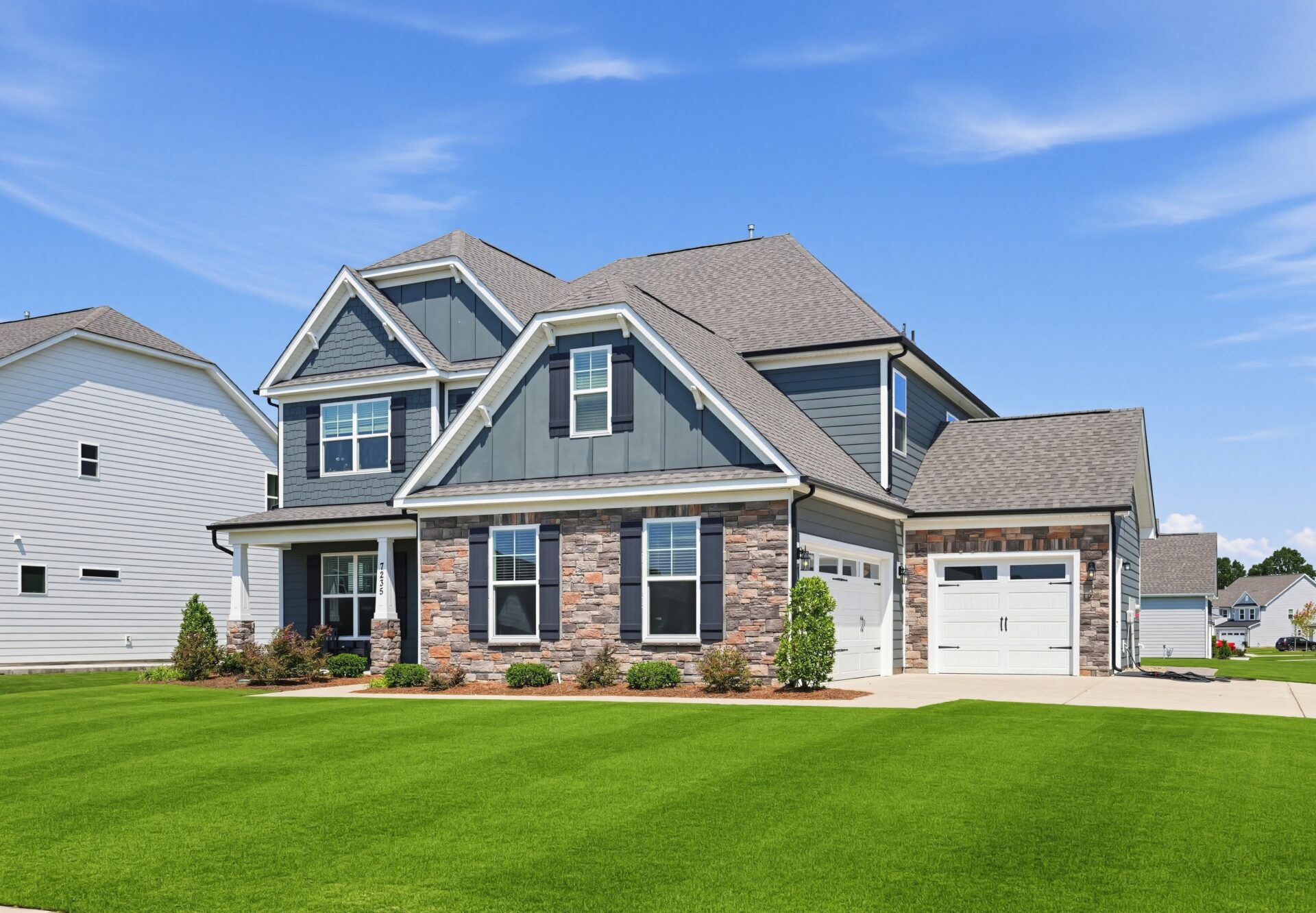 The Harmony neighborhood in Harrisburg, NC.
