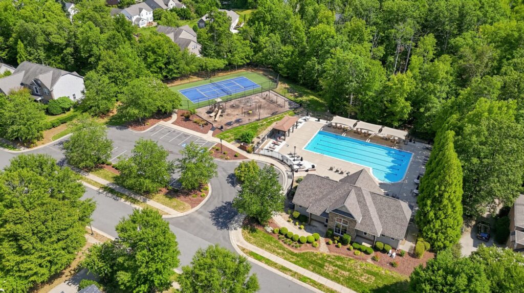 The Abbington neighborhood in Harrisburg, NC.