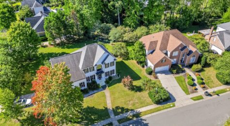 Homes in the Birkdale golf community in Huntersville, NC.