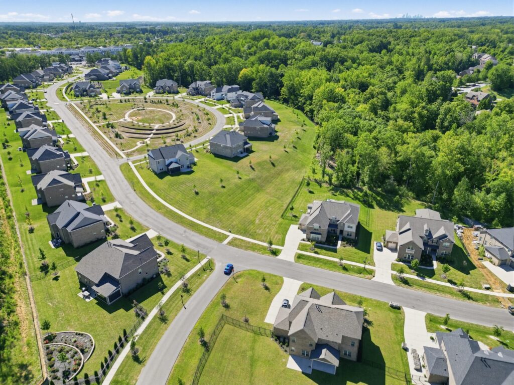 The Olmstead neighborhood in Huntersville, NC.