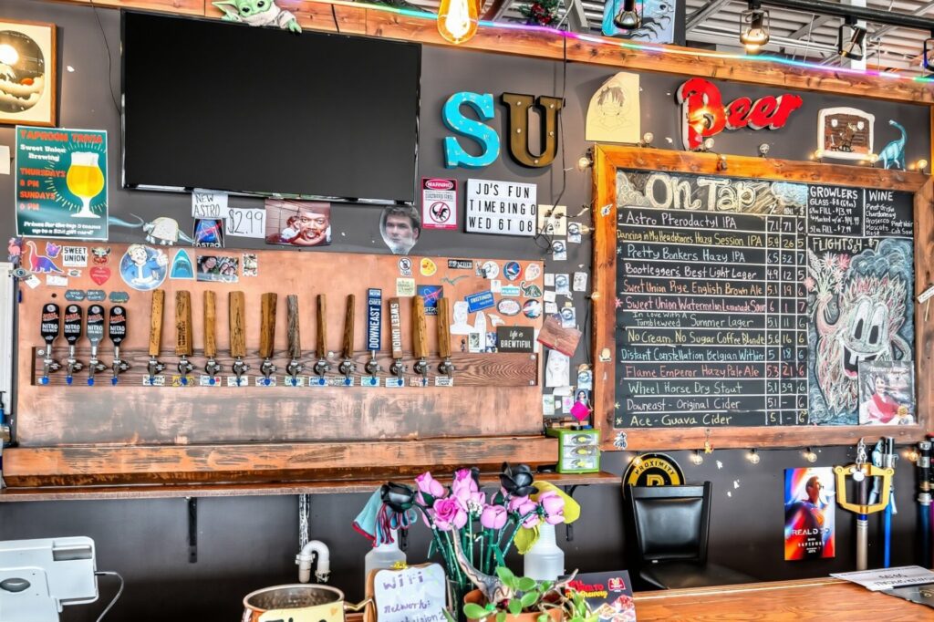 Sweet Union Brewing in Indian Trail, NC.