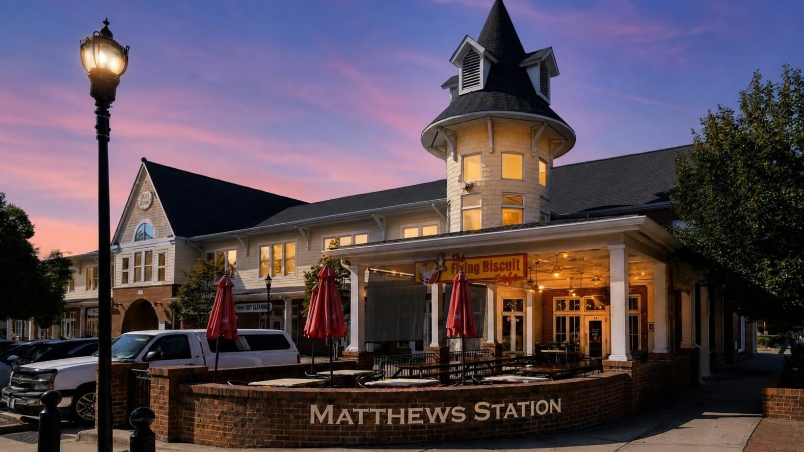 The Flying Biscuit Cafe at Matthews Station