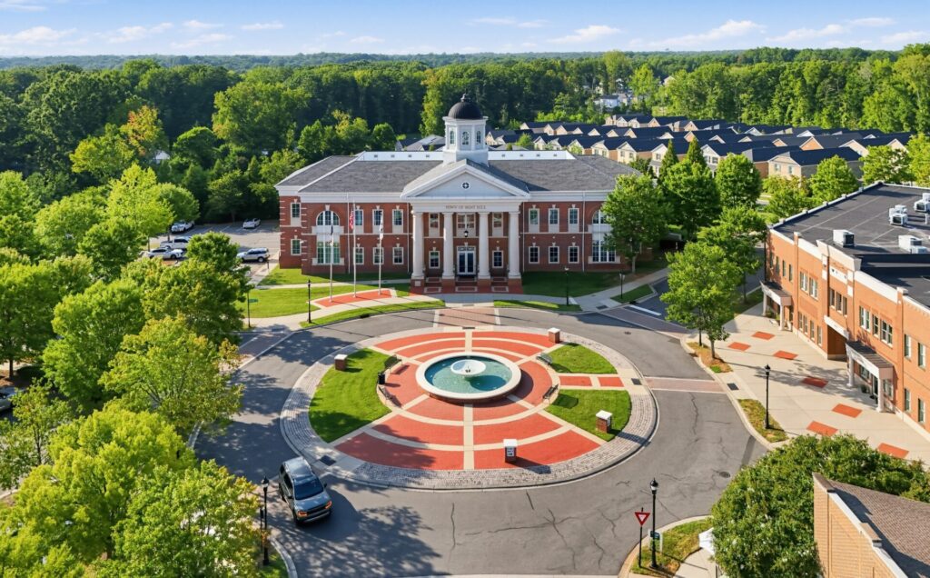 Mint Hill's civic center.
