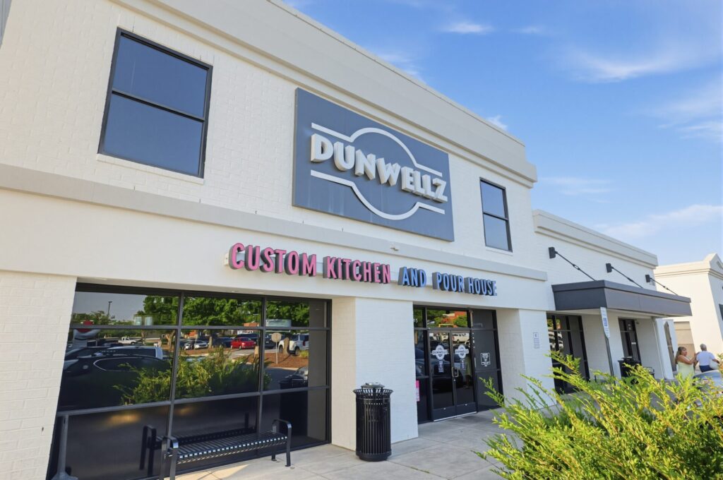 Dunwellz Custom Kitchen and Pour House in Mint Hill, NC.