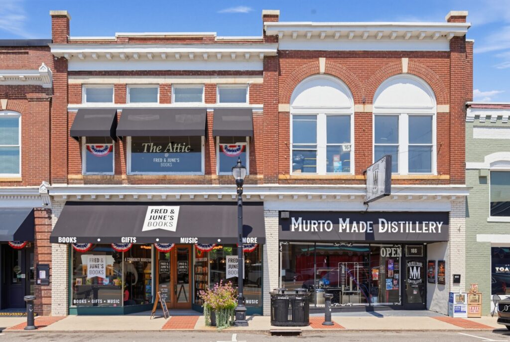 Downtown Mooresville, NC.