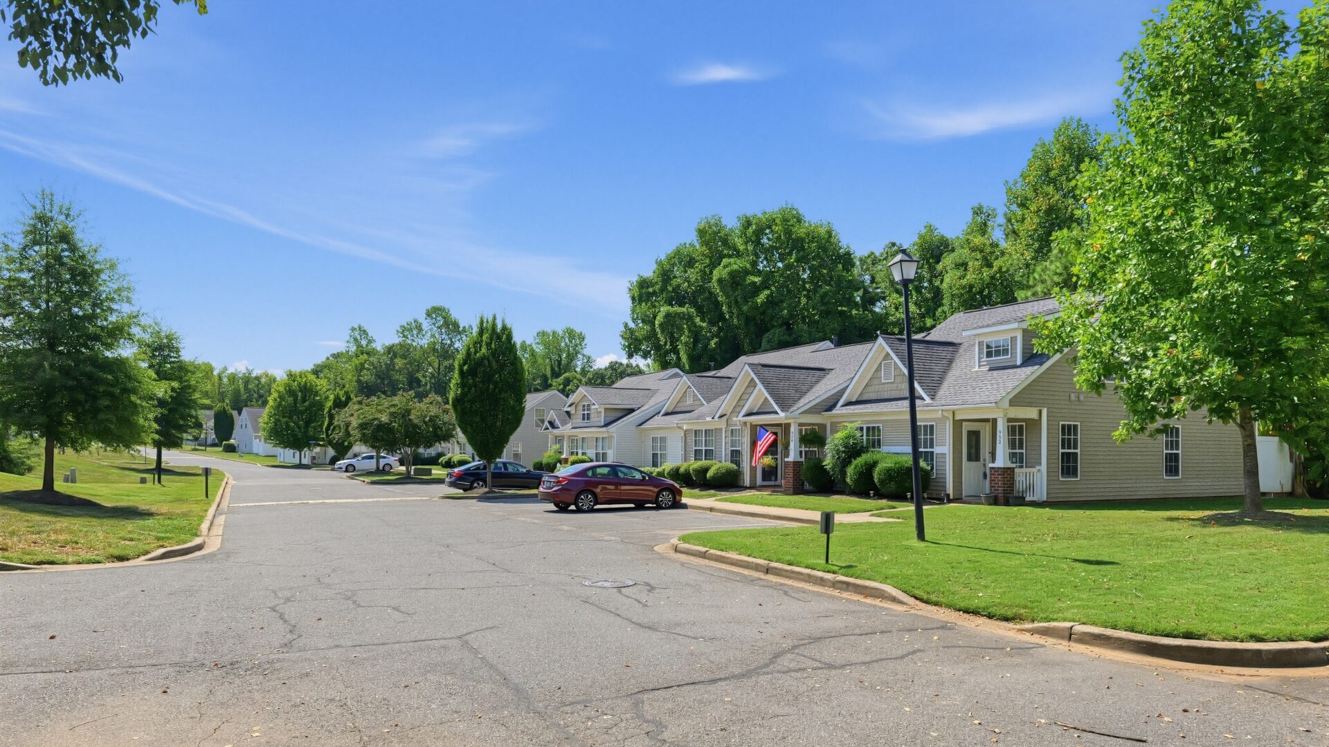 The India Hook neighborhood in Rock Hill, SC.