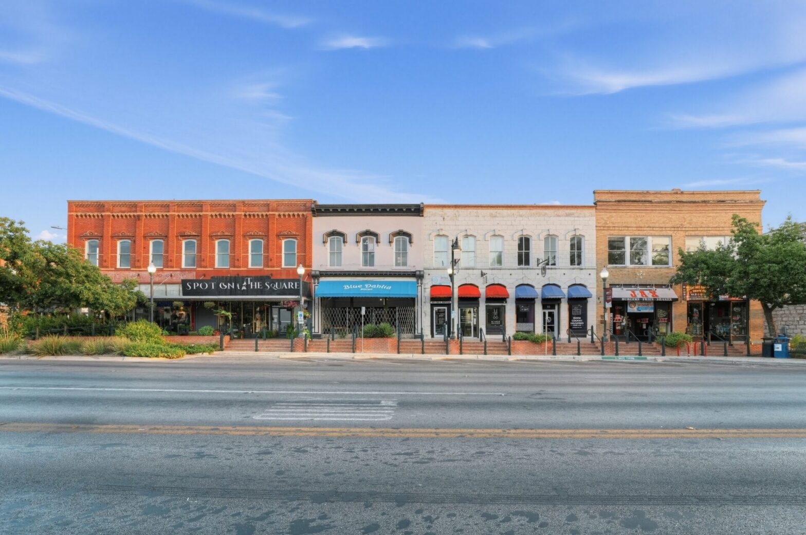 Shops in Downtown San Marcos
