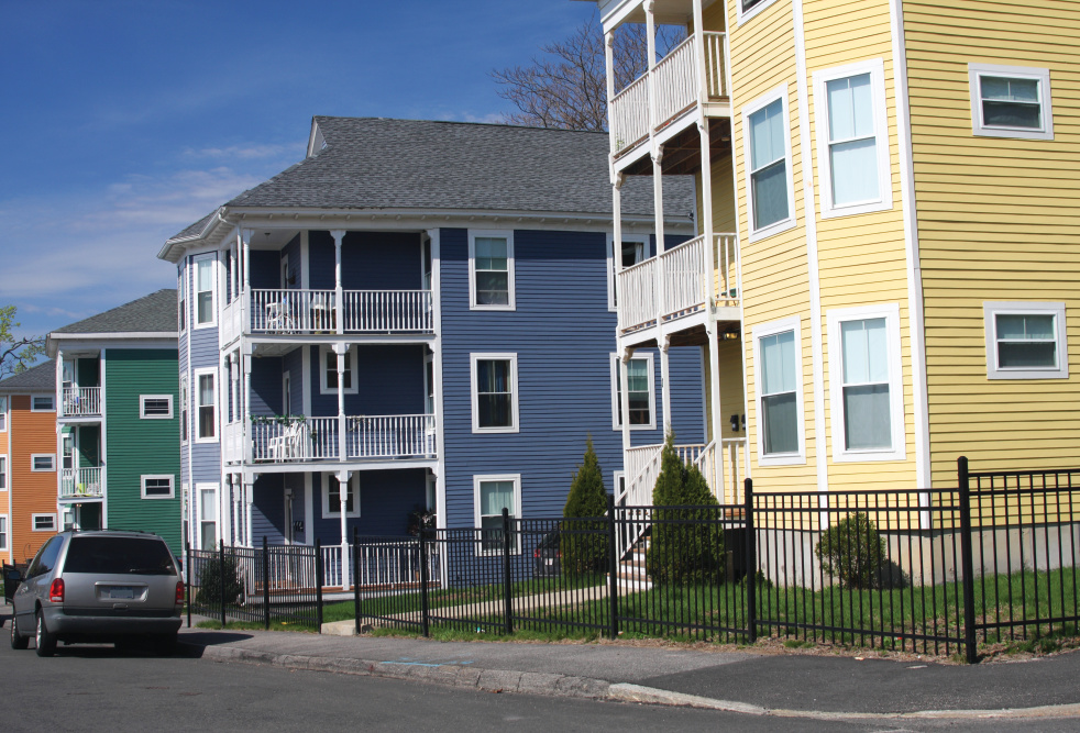 Triple-Decker Homes in Worcester, Massachusetts