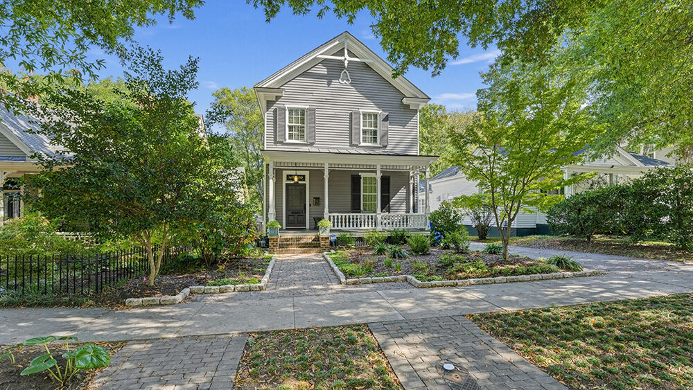 Historic Oakwood neighborhood in Raleigh, NC