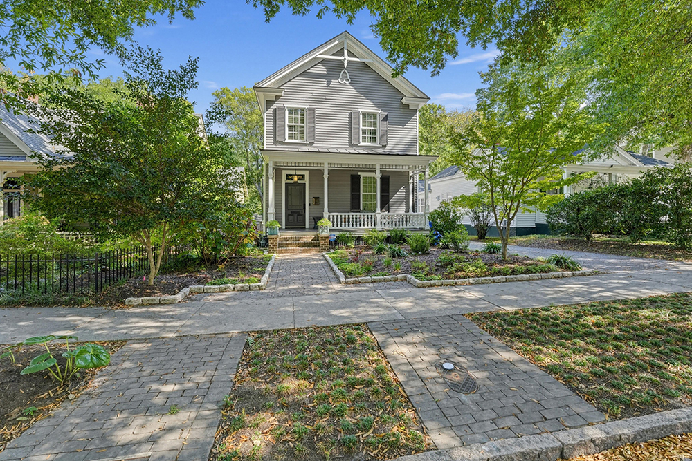 Historic Oakwood neighborhood in Raleigh, NC